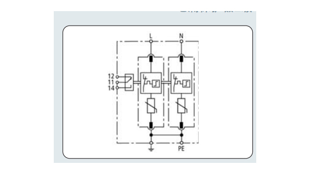 德國(guó)盾浪涌保護(hù)器2P【光束防雷】